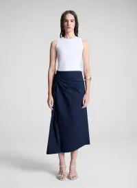 Hadley Cotton Rib Tank(White,XS)
