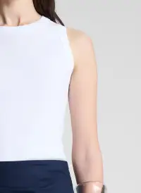 Hadley Cotton Rib Tank(White,XS)
