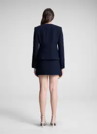 Irene Cotton Boucle Jacket(Deep Navy,00)