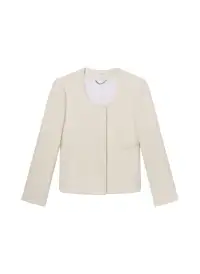 Irene Cotton Boucle Jacket(Off White,00)
