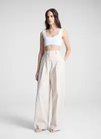 Jordana Compact Knit Bra(White,XS)