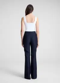 Jordana Compact Knit Top(White,XS)