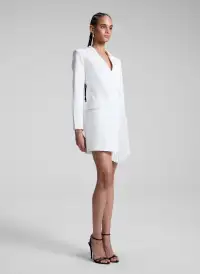 Juliet Pleated Blazer Dress(Daikon,00)