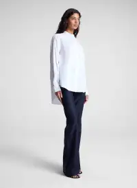 Katherine Cotton Shirt(White,00)