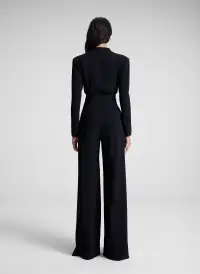 Kieran II Wide-Leg Jumpsuit(Black,00)