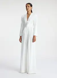 Kieran II Wide-Leg Jumpsuit(White,00)