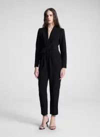 Kieran Crepe Jumpsuit(Black,00)