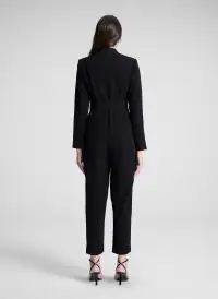 Kieran Crepe Jumpsuit(Black,00)