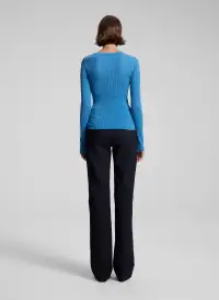 Kyle Ribbed Merino Top(Oceania,XS)