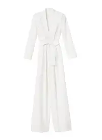 Kieran II Wide-Leg Jumpsuit(White,00)