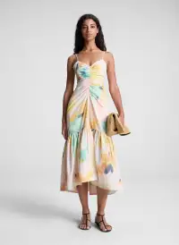 Lindsey Midi Dress(Floral Multi,00)