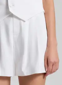 Charles Soft Suiting Short(White,00)
