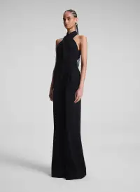 Murphy II Wide Leg Jumpsuit(Black,00)