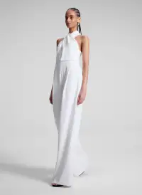 Murphy II Wide Leg Jumpsuit(White,00)