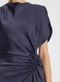 Nadia Satin Gown(Evening Blue,00)