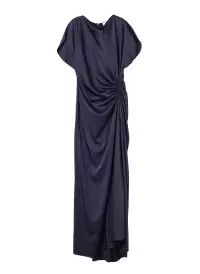 Nadia Satin Gown(Evening Blue,00)