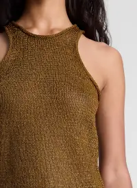 Nelly Open Knit Tank(Oil,XS)