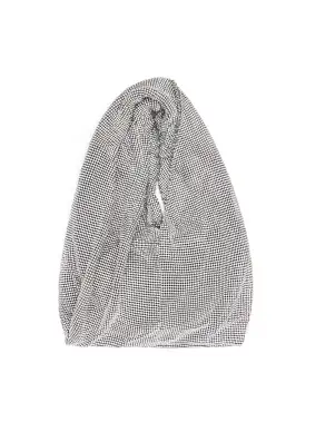 Paige Rhinestone Chain Mesh Bag(Silver,OS)