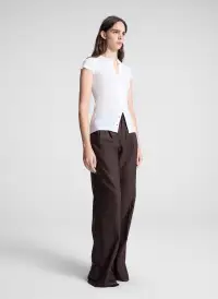 Parker Fine Cotton Cardigan(Bright White,XS)