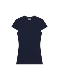 Parker Fine Cotton Cardigan(Navy,XS)