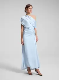 Penny Satin Maxi Dress(Cascade,00)