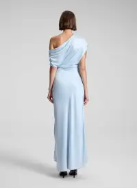 Penny Satin Maxi Dress(Cascade,00)