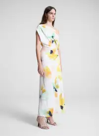 Penny Satin Maxi Dress(Floral Multi,00)