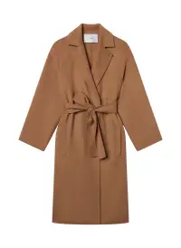 Peter Wool Cashmere Coat(Camel,XS)
