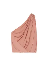 Petra One Shoulder Top(Coral Haze,XXS)