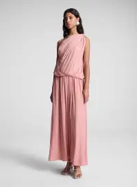 Petra One Shoulder Top(Coral Haze,XXS)