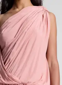 Petra One Shoulder Top(Coral Haze,XXS)