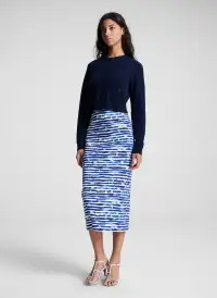 Elise Cotton Boucle Cardigan(Midnight,XS)