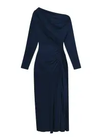 Piper Satin Dress(Dark Sapphire,00)
