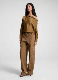 Piper Satin Top(Aged Bronze,00)