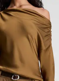 Piper Satin Top(Aged Bronze,00)