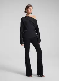 Piper Satin Top(Black,00)