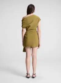 Poppy Linen Mini Dress(Hazel,00)