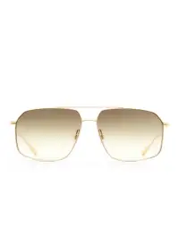 Renzo Sunglasses(Gold/Khaki,OS)