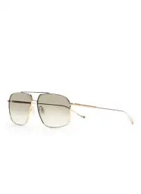Renzo Sunglasses(Gold/Khaki,OS)