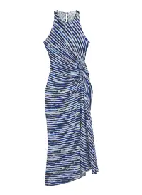 Ruby Striped Midi Dress(Navy Stripe,00)
