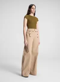 Sam Fine Cotton Knit Top(Hazel,XS)