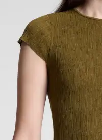 Sam Fine Cotton Knit Top(Hazel,XS)