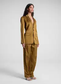 Nielson Satin Pant(Aged Bronze,00)