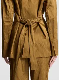 Shawn Satin Jacket(Aged Bronze,00)