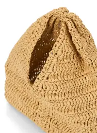 Simone Raffia Bag(Desert Palm,OS)