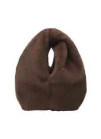 Simone Faux Fur Bag(Brown,OS)