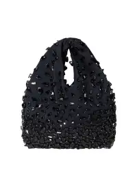 Simone Embellished Bag(Navy/Jet,OS)