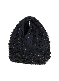 Simone Embellished Bag(Navy/Jet,OS)