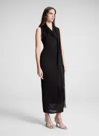 Sonya Maxi Dress(Dark Brown,XS)