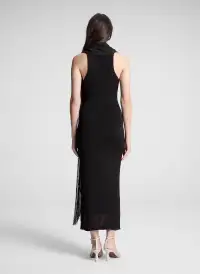 Sonya Maxi Dress(Dark Brown,XS)